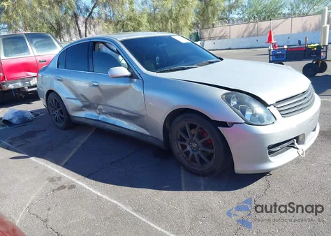 2004 Infiniti G35 from USA, damaged, VIN JNKCV51E54M610804